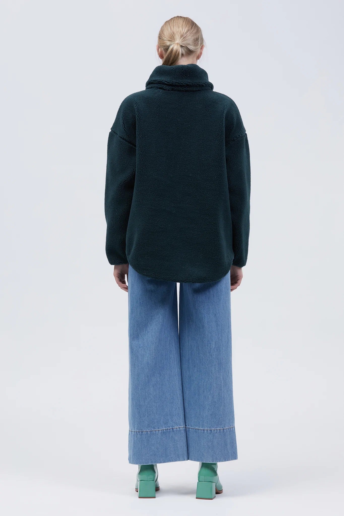 Natt Oversize Jumper Dark Green