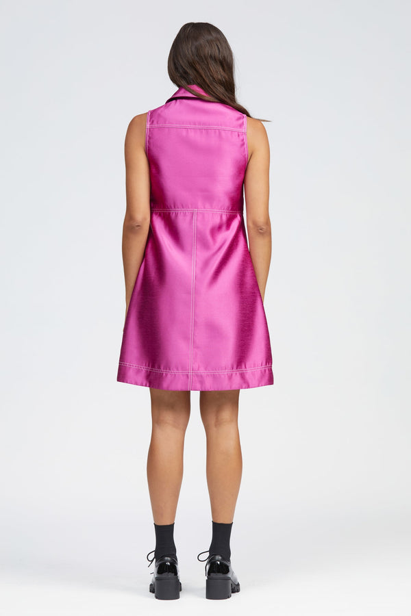 Blas Dress Fuchsia