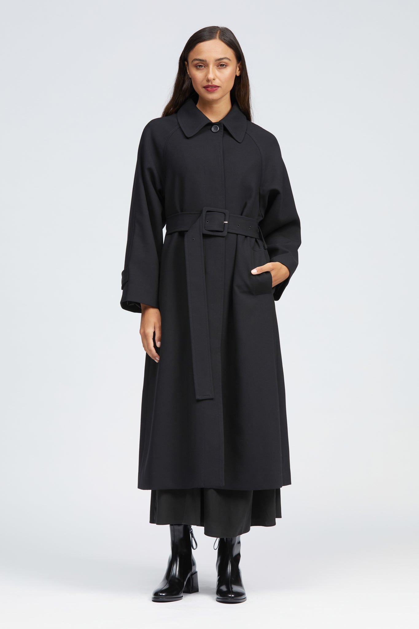 Donegall Coat Black