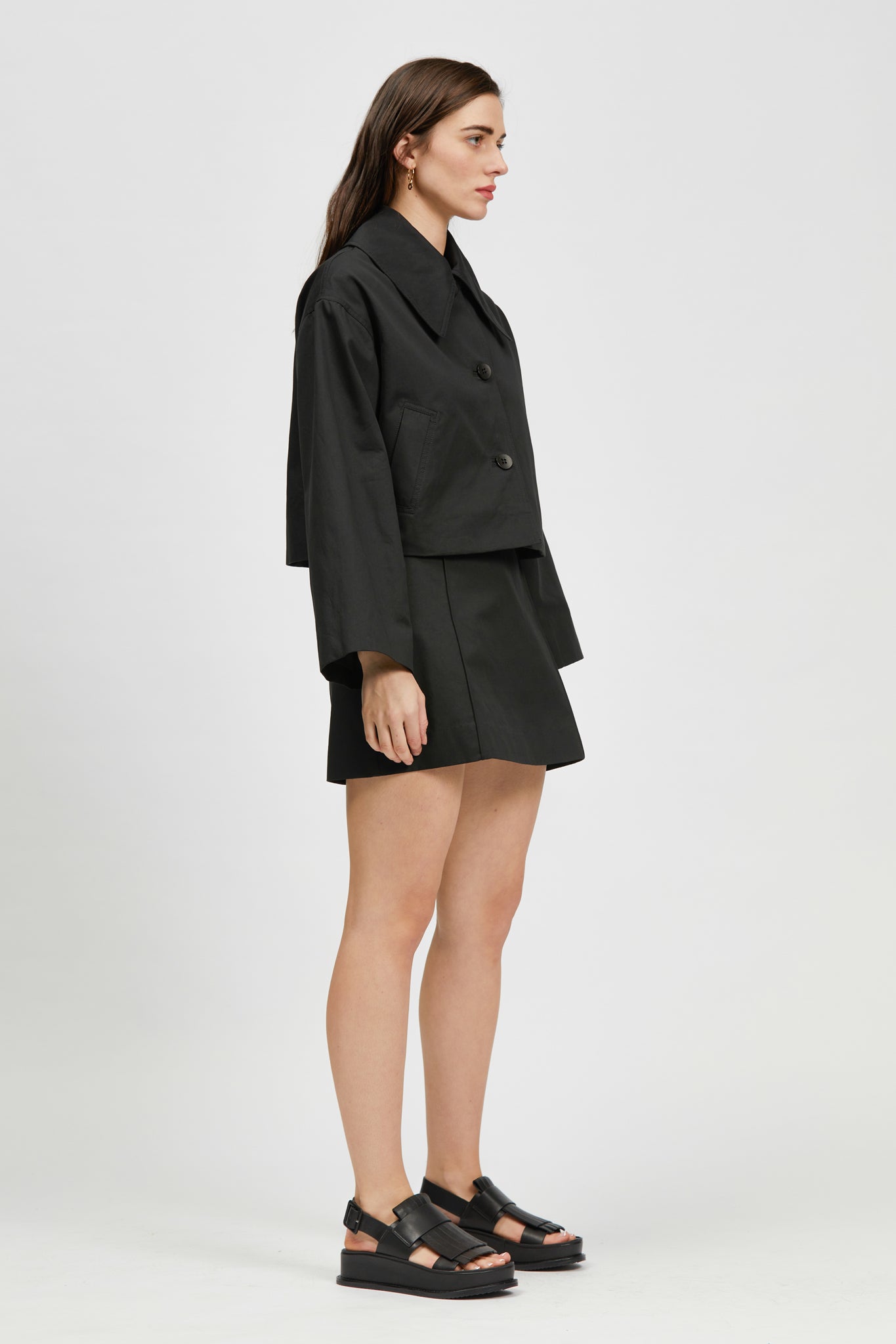 Ponte Jacket Black