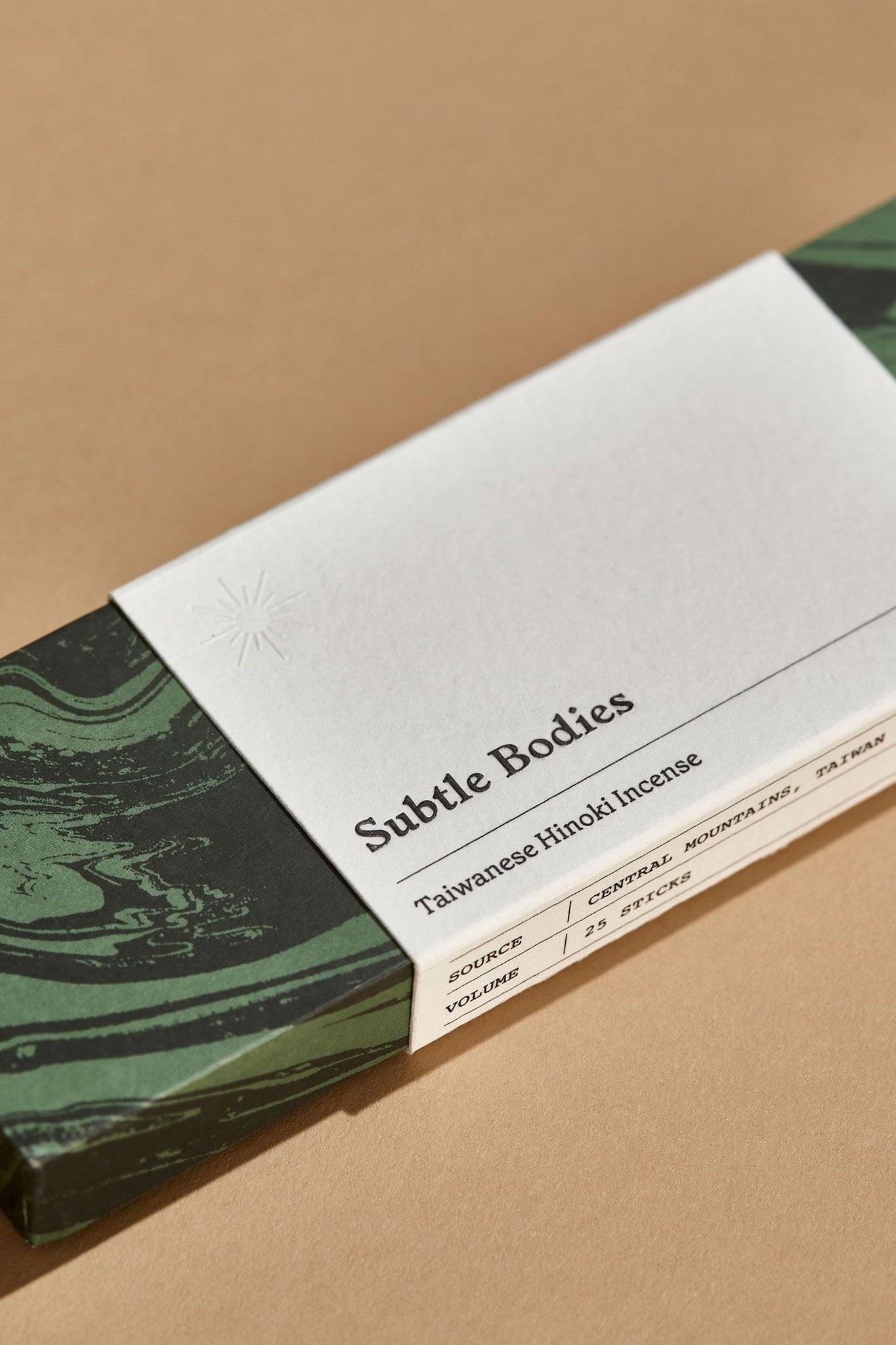 Subtle Bodies Taiwanese Hinoki Incense
