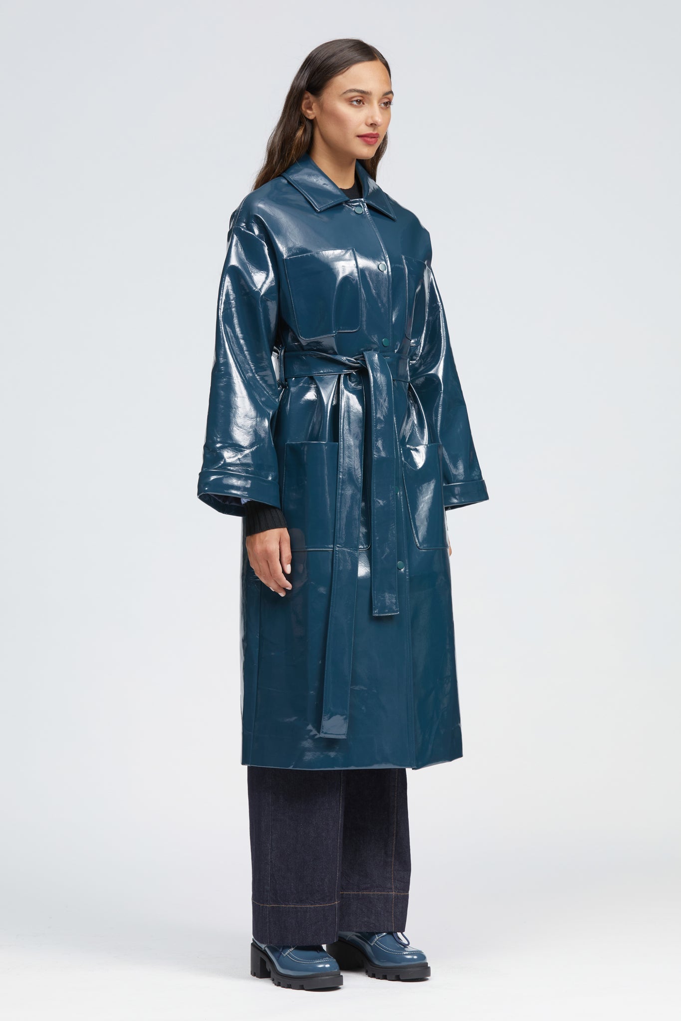 Selva Raincoat Navy