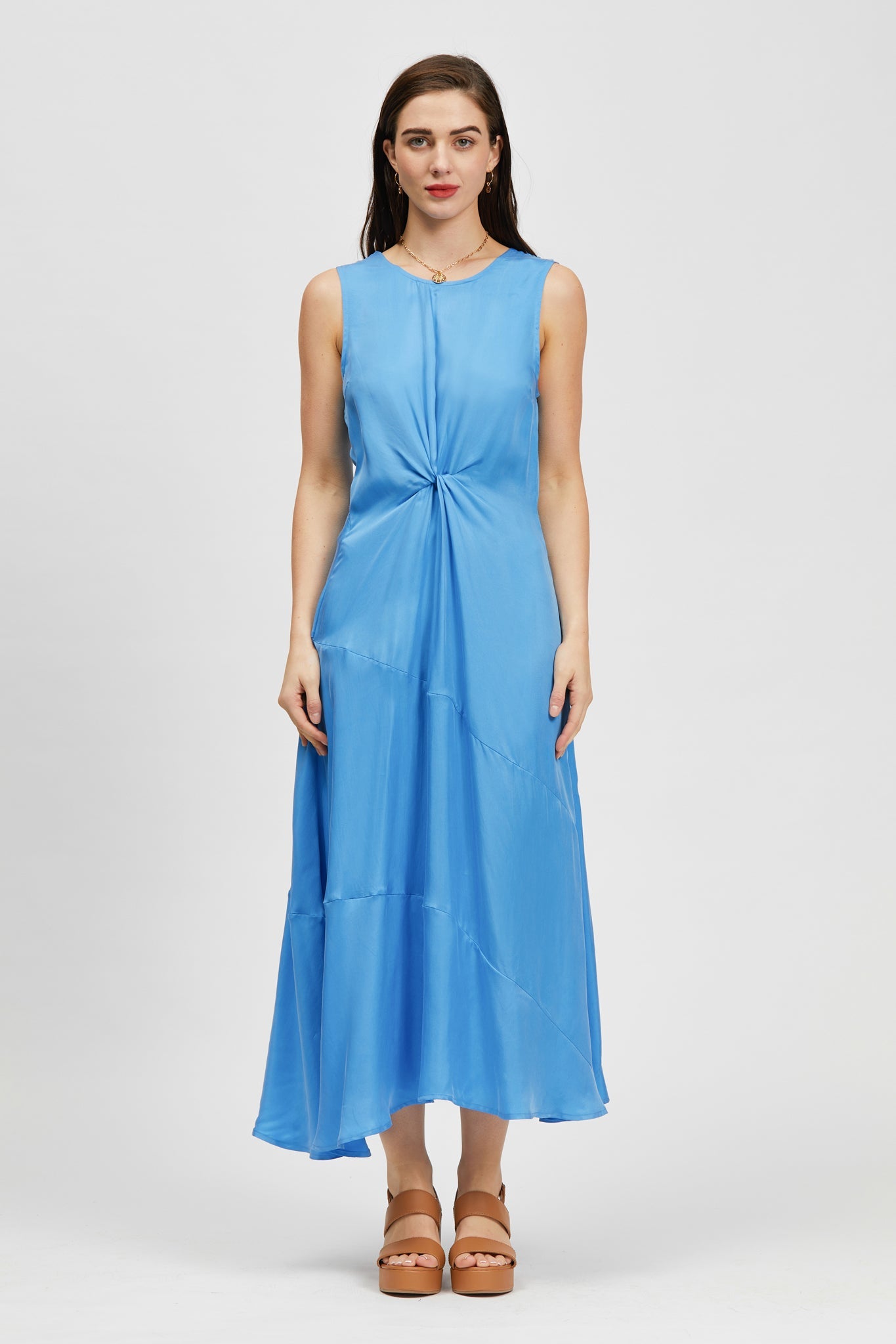 Sparkes Dress Blue