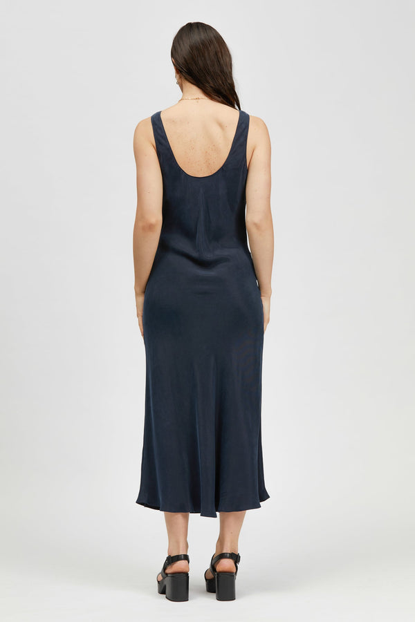 Vinho Dress Navy