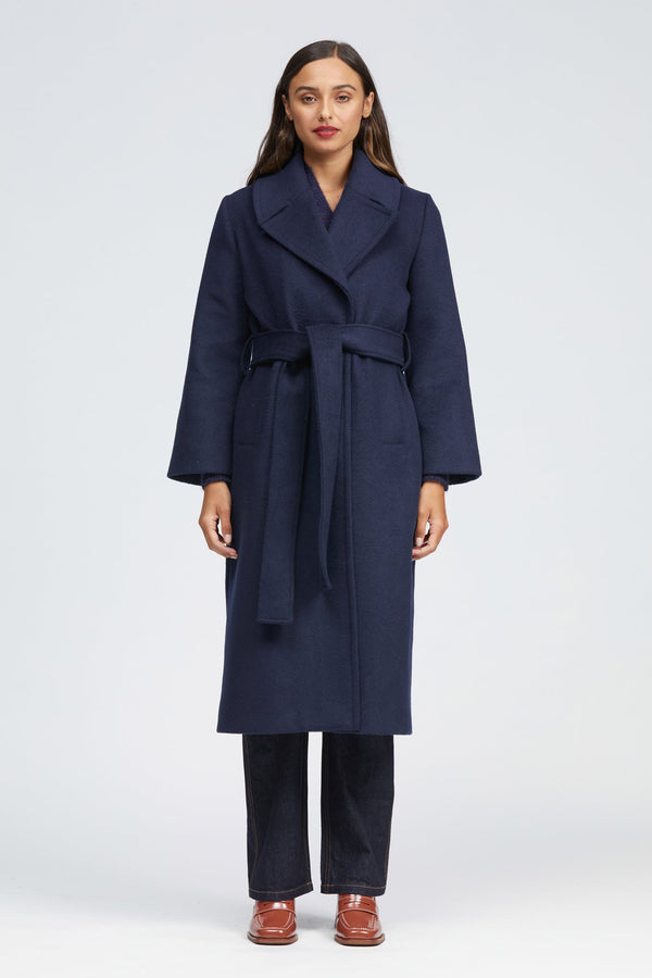 Waring Coat Dark Navy