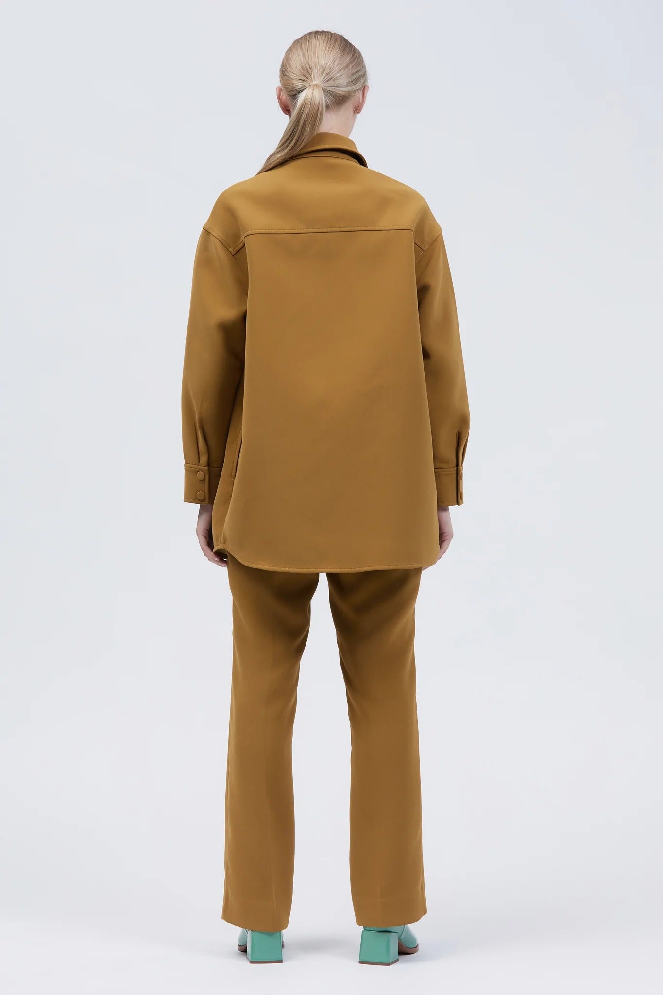 Björkö Shirt Jacket Mustard