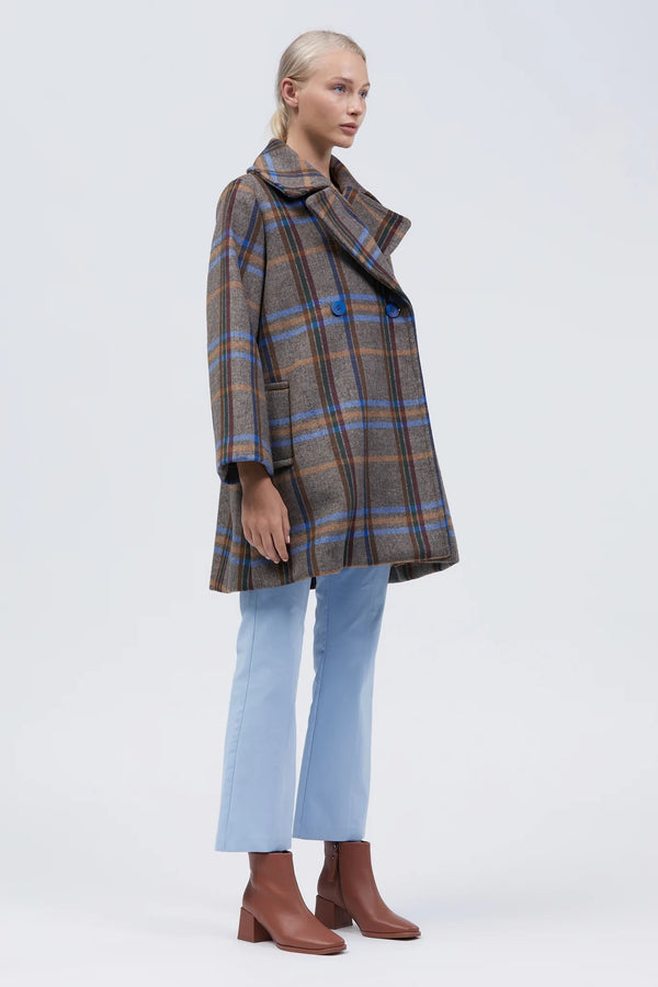 Cantabrian Coat Brown Check