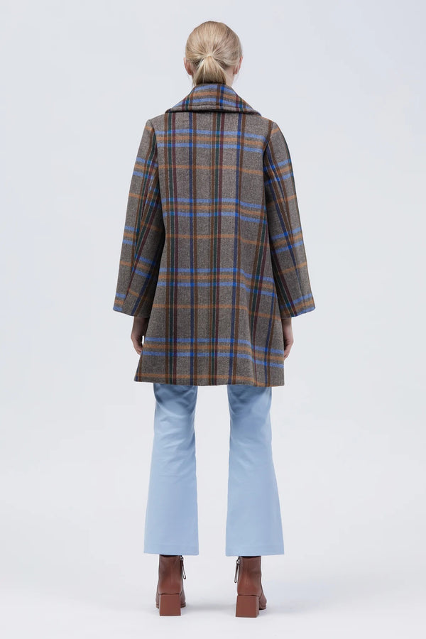 Cantabrian Coat Brown Check