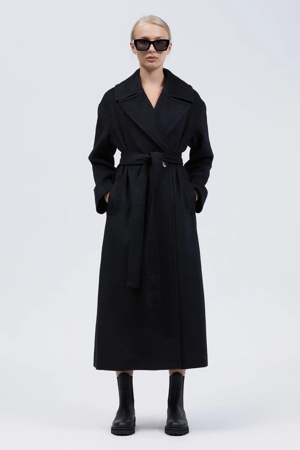 Delsjon Coat Black