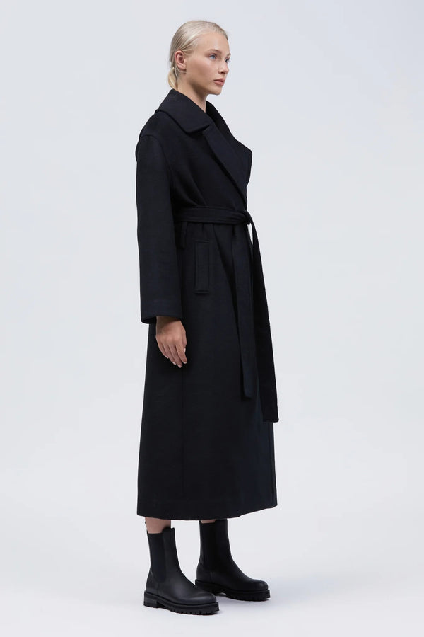 Delsjon Coat Black