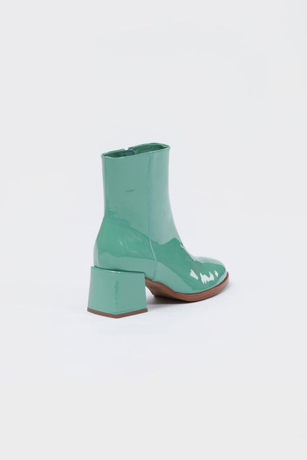 Ett Ankle Boot Green Patent