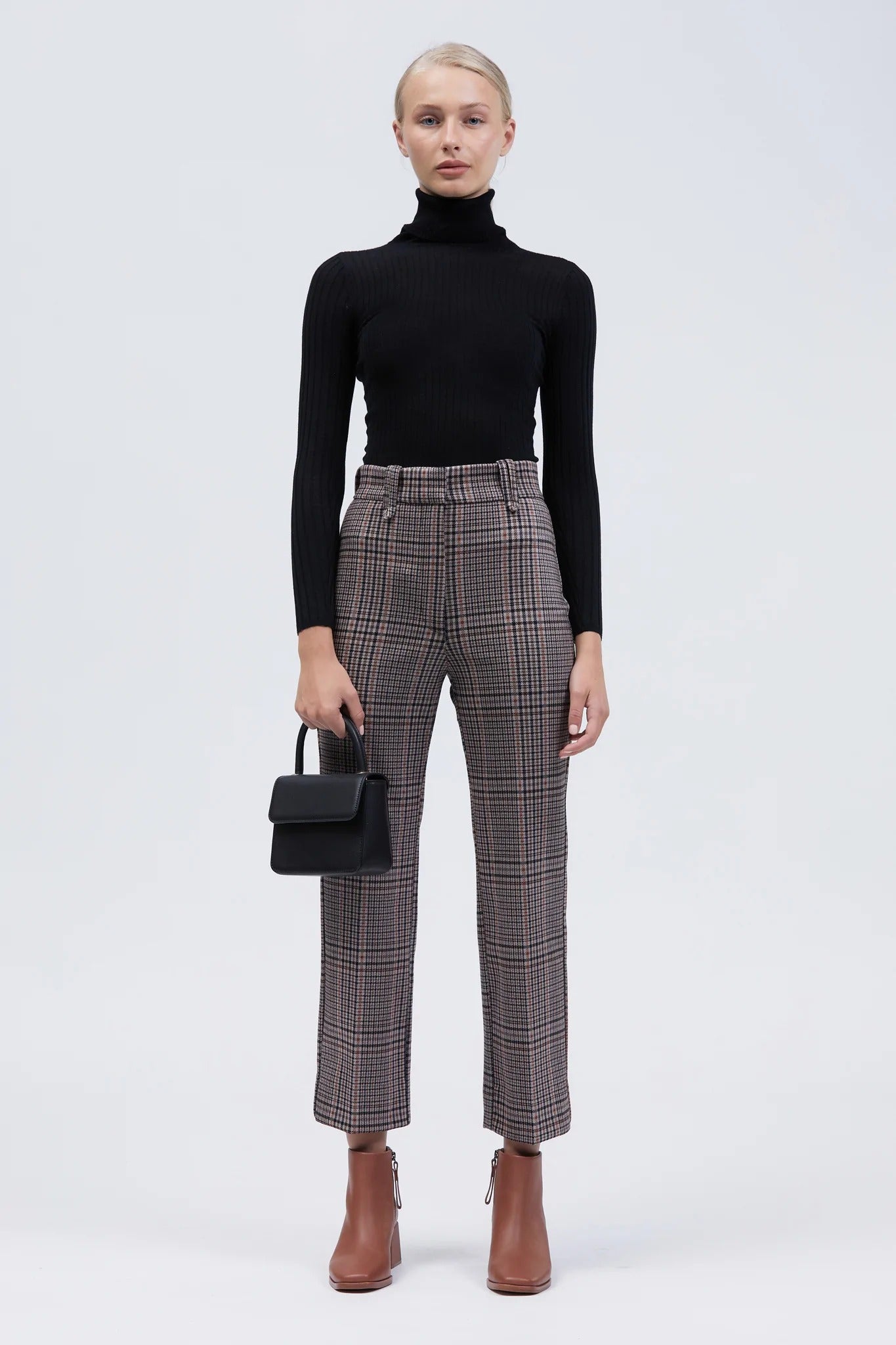 Liseburg Pant Brown Check