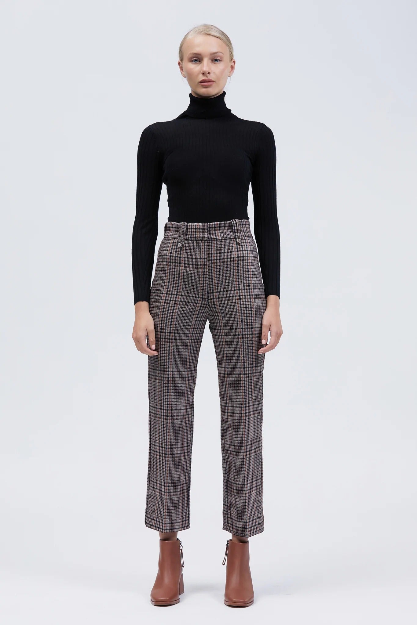 Liseburg Pant Brown Check