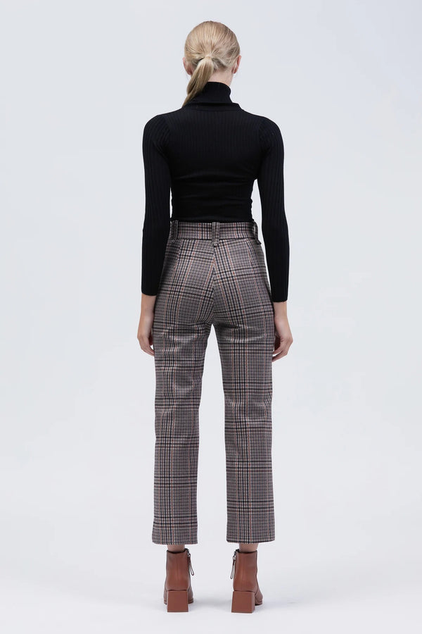 Liseburg Pant Brown Check