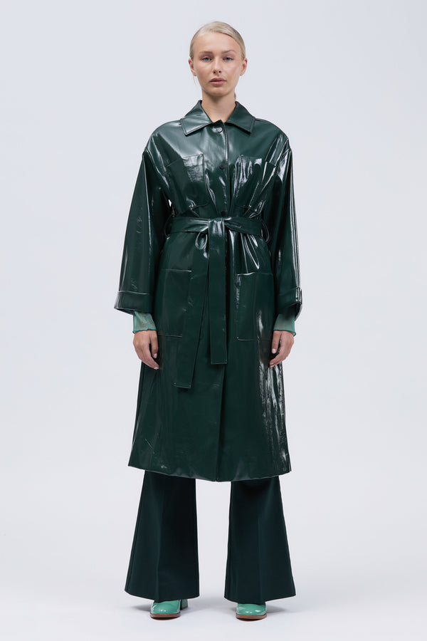 Selva Raincoat Dark Green