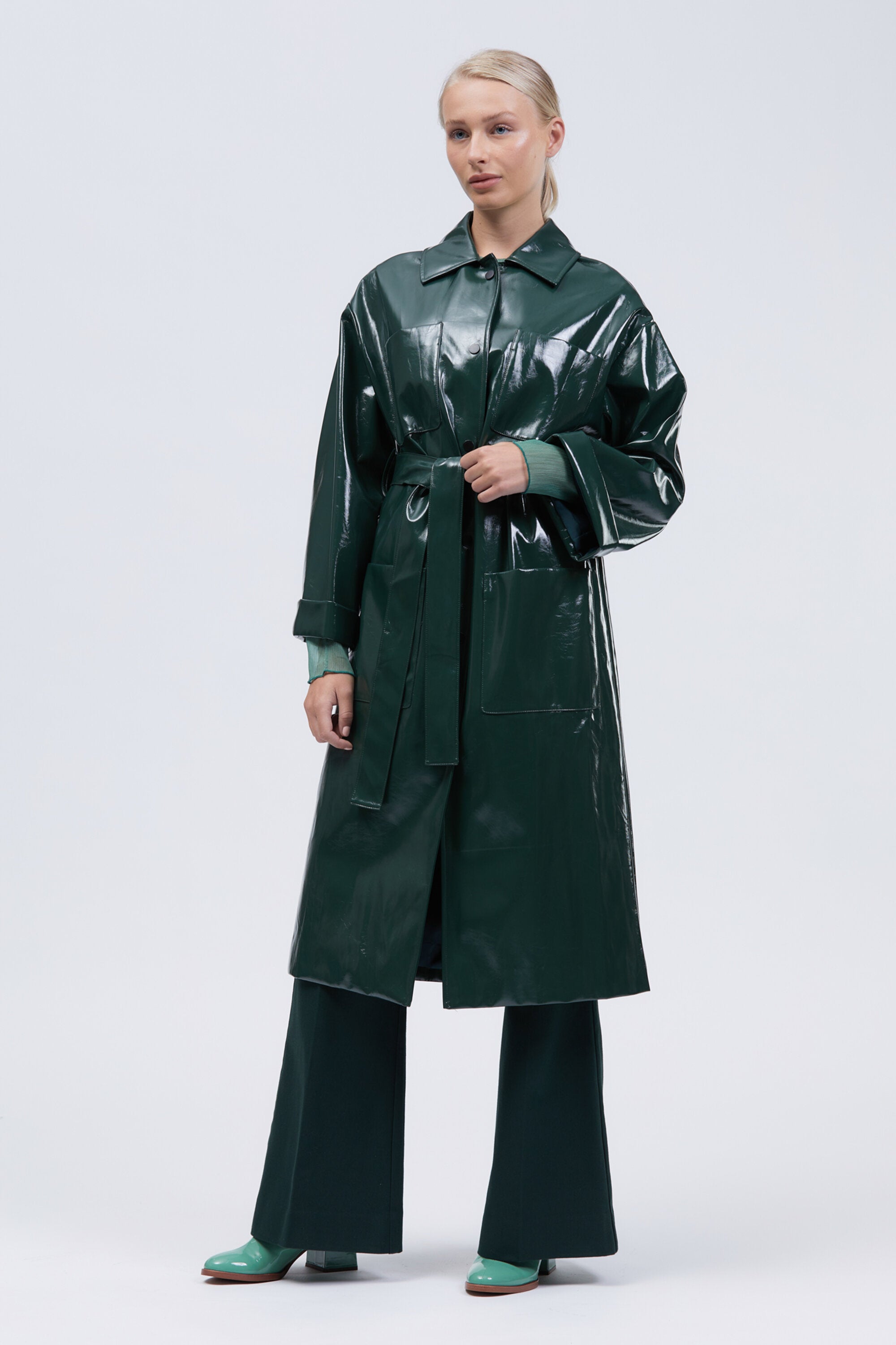 Full length rain sales slicker