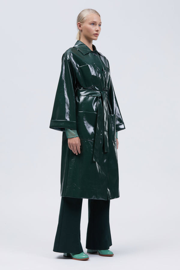 Selva Raincoat Dark Green